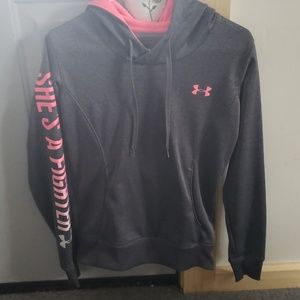 Underarmour breast cancer awareness sweatshirt